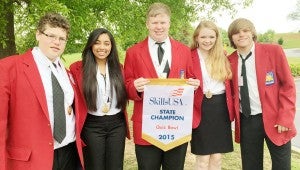 Submitted photo Support the National Competition-bound SkillsUSA Quiz Bowl team from Pike County by purchasing ice cream from Milky Moo’s from 11 a.m. to 3 p.m. Friday. Fifty percent of all ice cream sales will be donated to the team to help defray costs during their trip to Kentucky to compete later this month. Pictured are students from the Troy-Pike Center for Technology after winning first place in the Quiz Bowl Contest at the SkillsUSA State Competition this year. Beginning from the left is Max Lee, Krishna Patel, Brian Lareau, Nikki Hughes and Josh Barron.