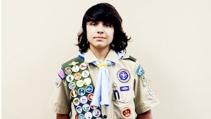 Messenger photo/Quinta Goines Douglas Topolse is a Boy Scout of Troop 41 in Troy. He is working on a service project at Charles Henderson High School to earn the rank of Eagle Scout, the highest rank in Boy Scouts.