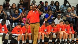 submitted Photo Shelby Tuck (above) coaching the Charles Henderson Middle School basketball team. After spending the last five years as the Charles Henderson Middle school coach, Tuck will become Charles Henderson High School head basketball coach for the 2016-2017 season.