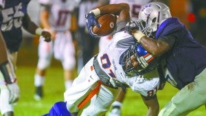 Pike County and Charles Henderson renewed their rivalry on Friday night when they met at Bulldogs Stadium in Brundidge. The Trojans scored early and cruised to a 21 point win over the Bulldogs. 