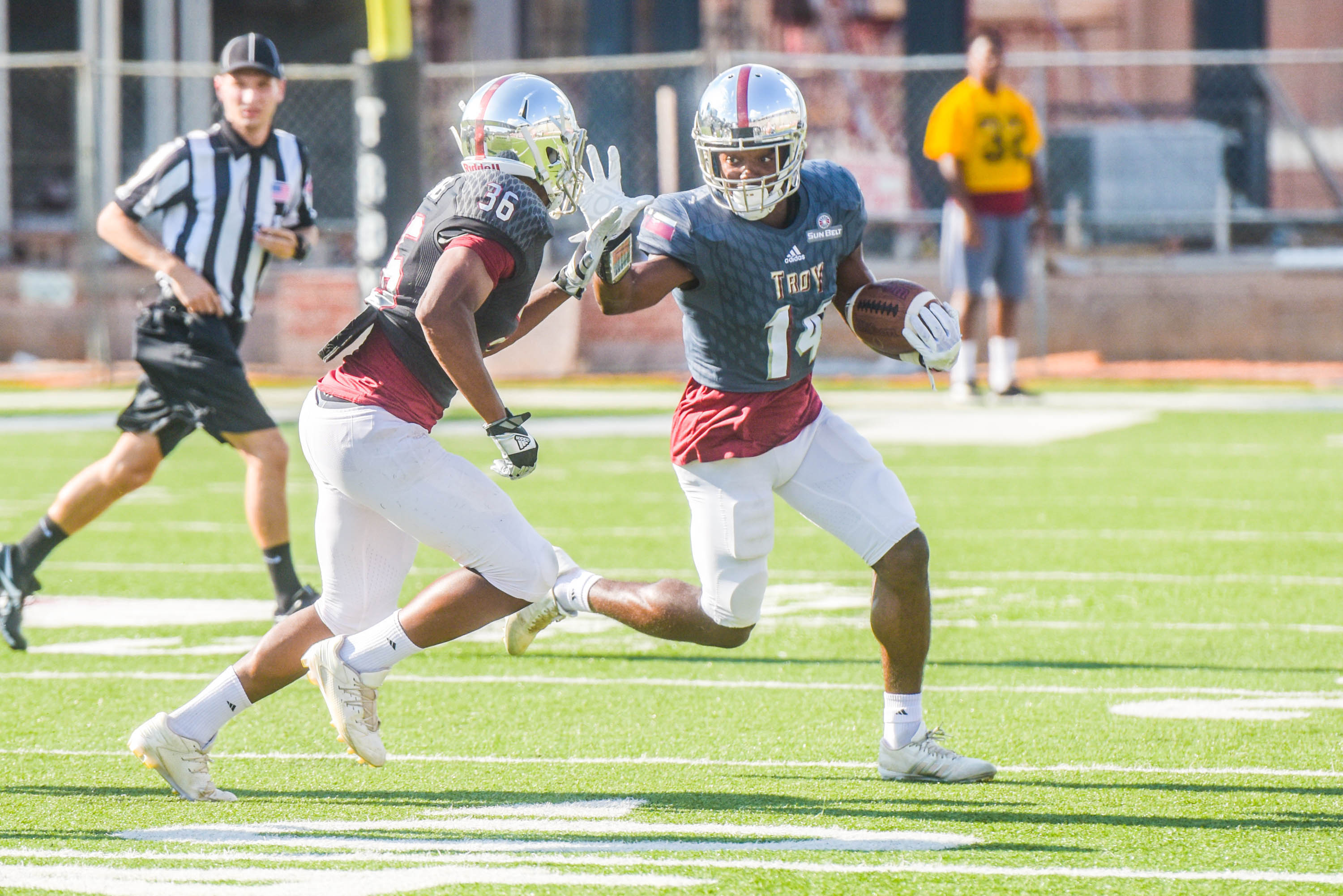 Game Week After Long Summer Trojans Ready For Boise State The Troy