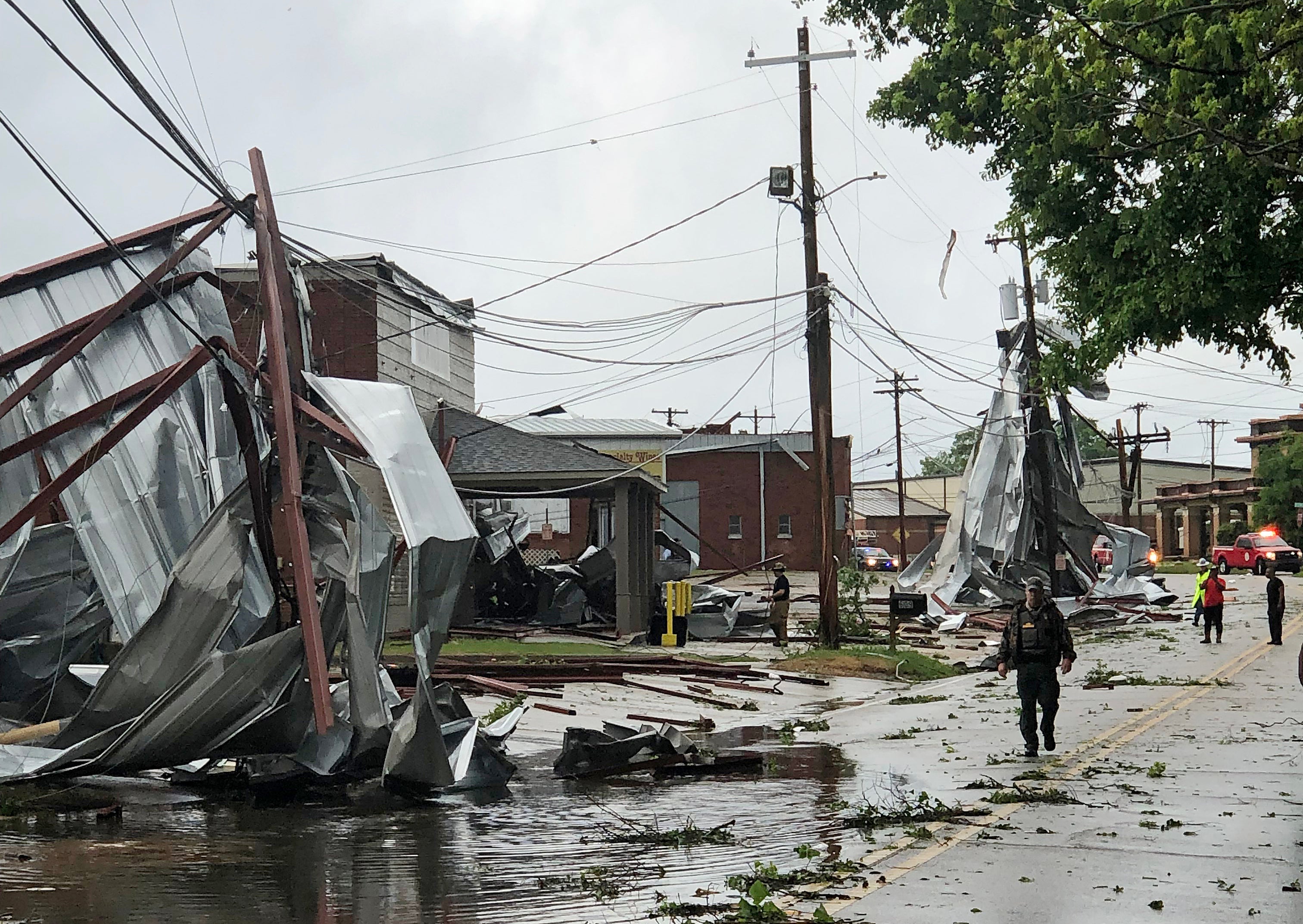 Damage Reported After Apparent Tornado The Troy Messenger The Troy