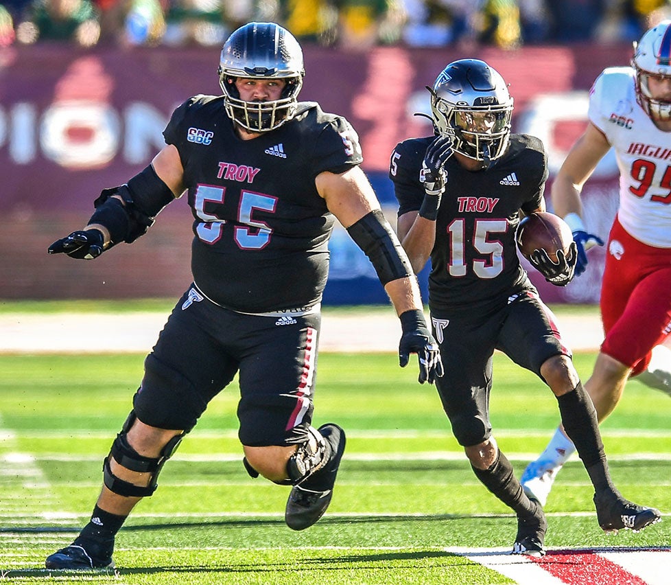 Troy's Jake Andrews selected in fourth found of NFL Draft