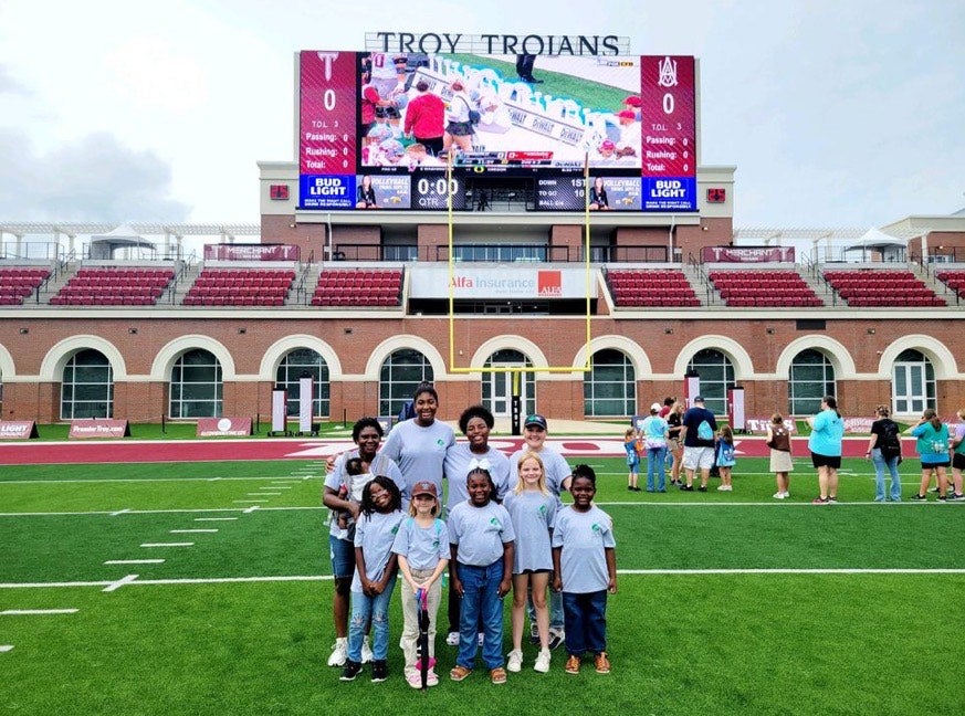 Troy Athletics & Biscuits Team Up for Final Trojan Tour Event of the Year -  Troy University Athletics