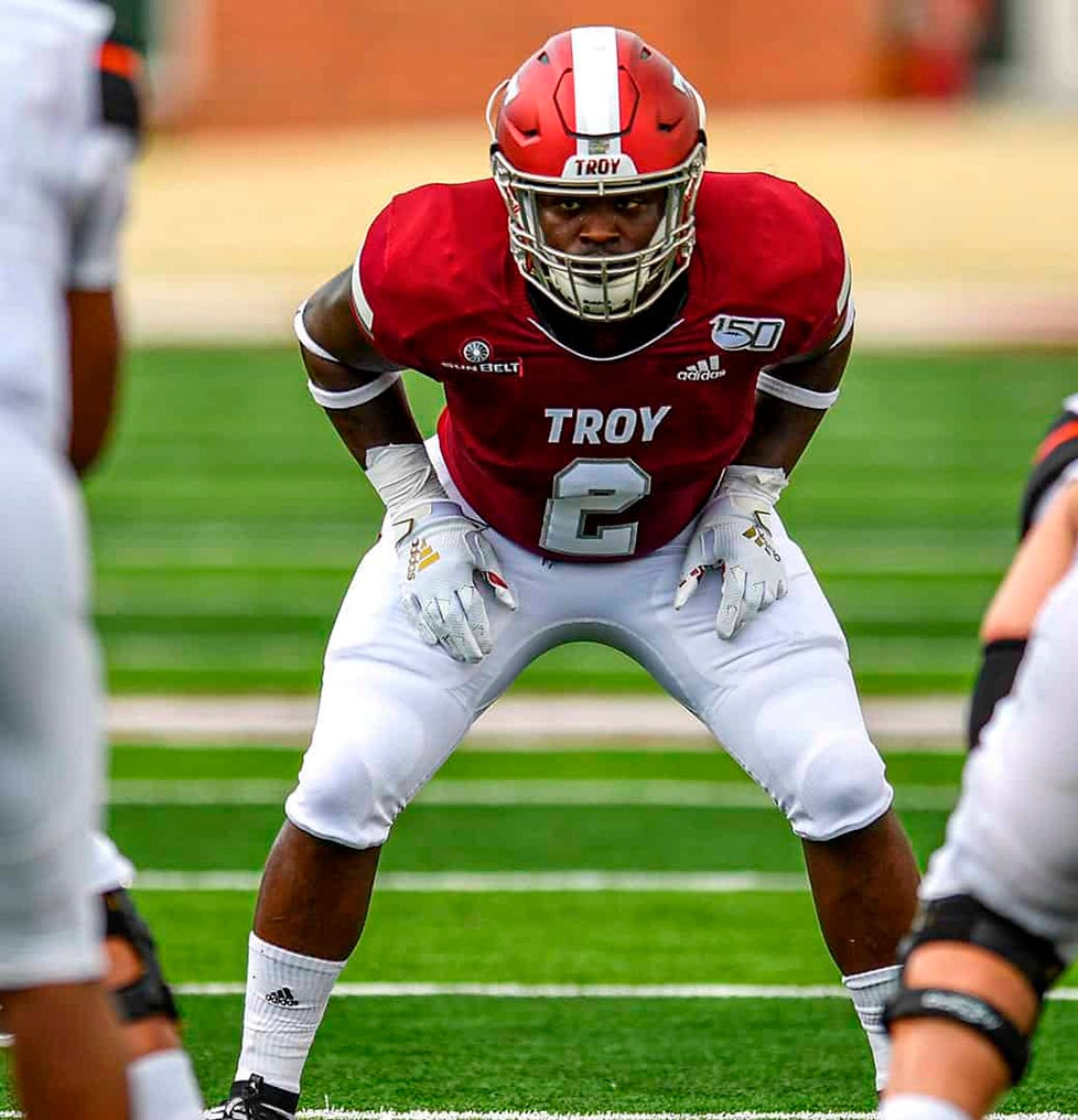 Carlton Martial Named to PFF Preseason All-America Team - Troy University  Athletics