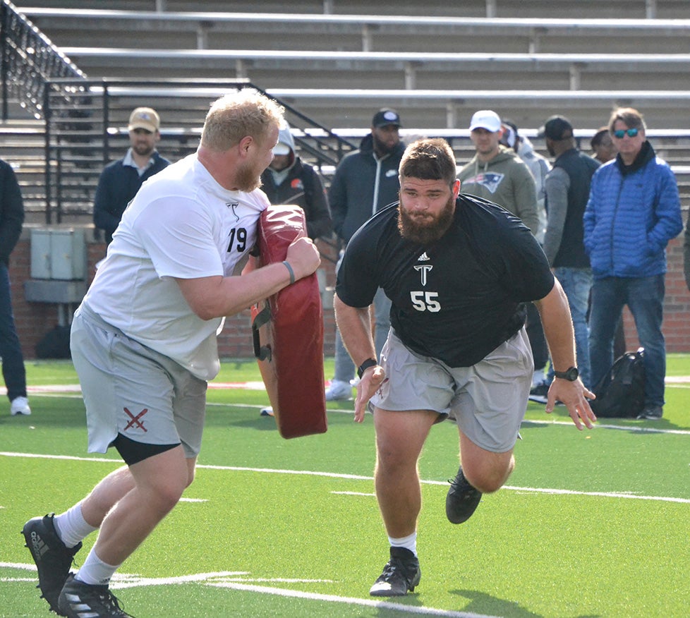 Newman Catholic alum Trevor Penning named UNI's Male Athlete of the Year;  NFL Draft is next, Sports