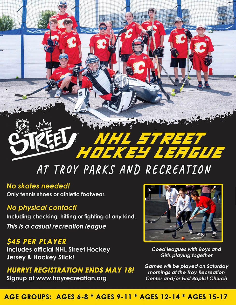 NHL Street Hockey Equipment: Goals & Sticks