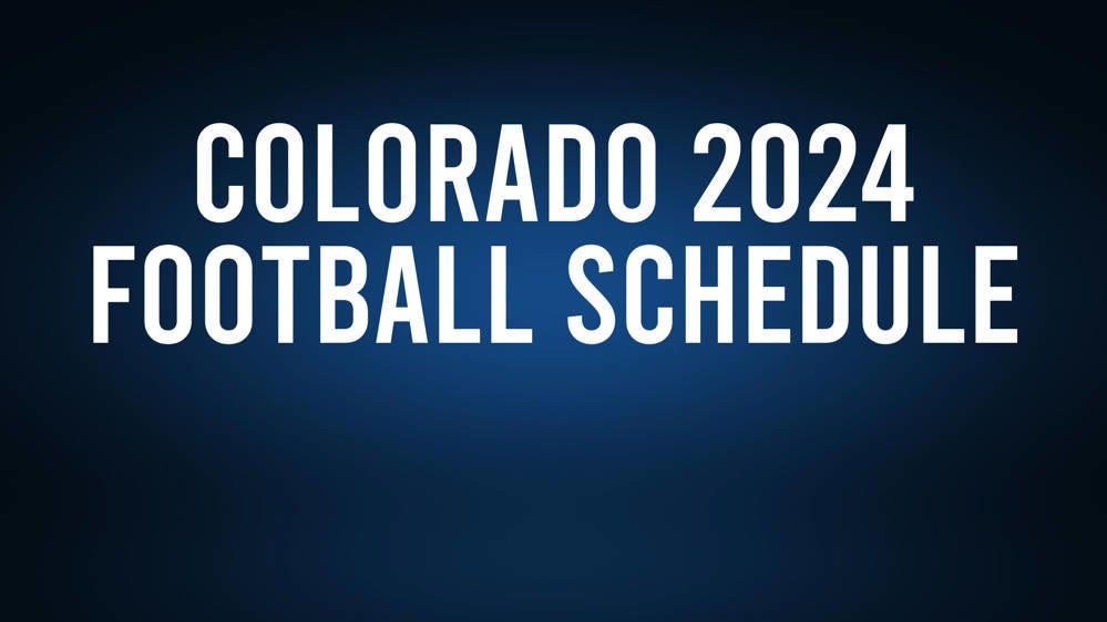 Colorado 2024 Football Schedule, Record, Results