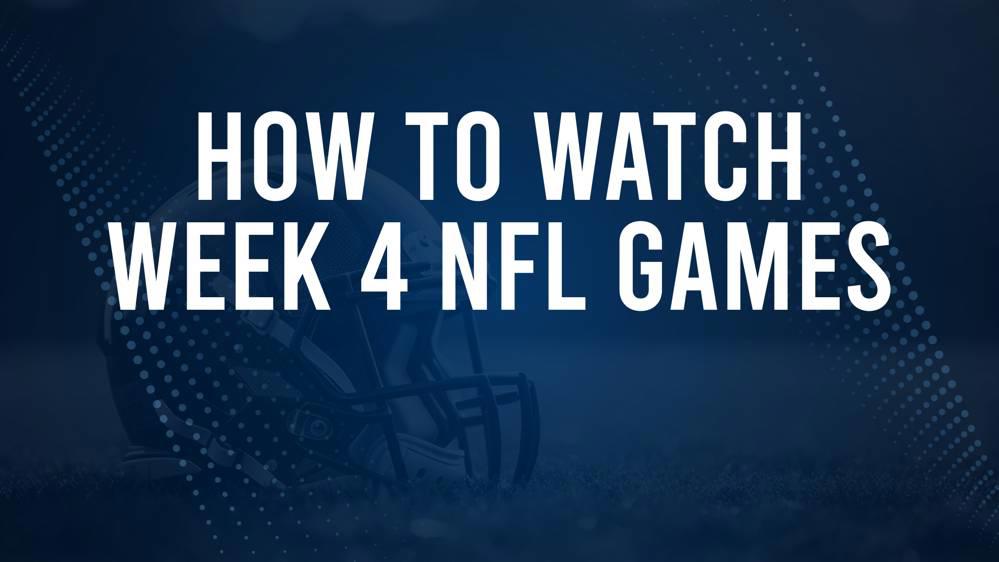 NFL Week 4 TV Schedule, Streams, Start Times, Channels The Troy Messenger