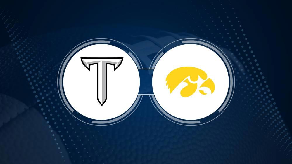 Troy vs. Iowa: Odds, spread, and over/under - Sept. 14