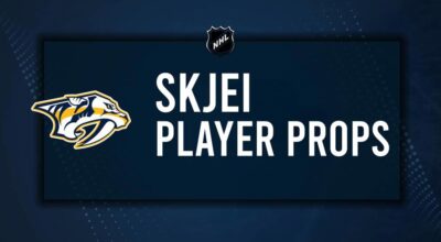 Brady Skjei Player Prop Bets for the Predators vs. Red Wings Game - October 12