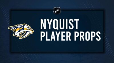 Gustav Nyquist Player Prop Bets for the Predators vs. Red Wings Game - October 19