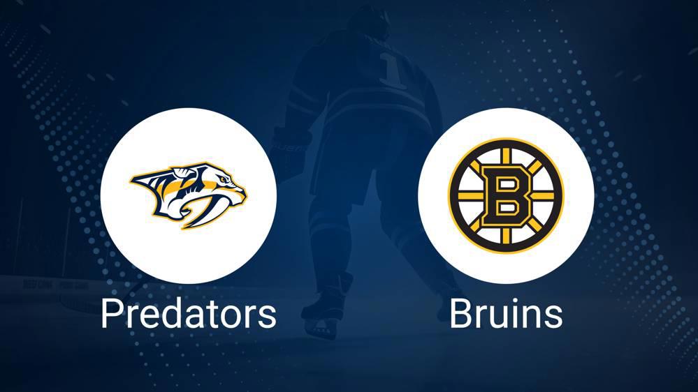 How to Pick the Predators vs. Bruins Game with Odds, Spread, Betting Line and Stats – October 22