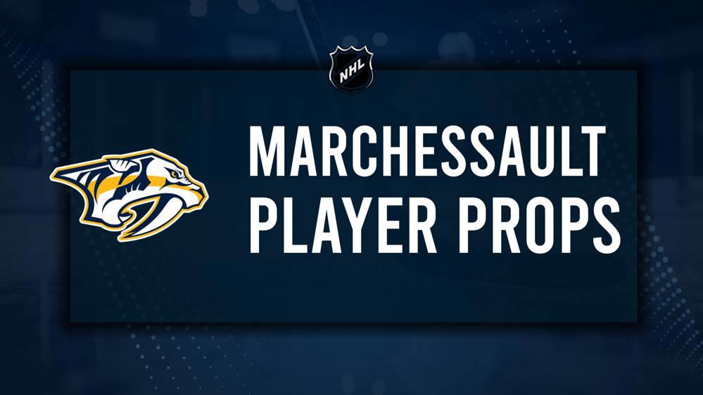 Jonathan Marchessault Player Prop Bets for the Predators vs. Bruins Game - October 22