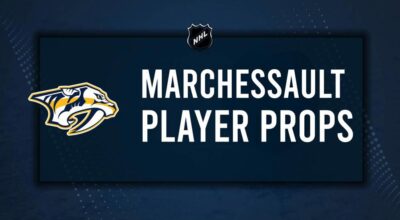 Jonathan Marchessault Player Prop Bets for the Predators vs. Oilers Game - October 31