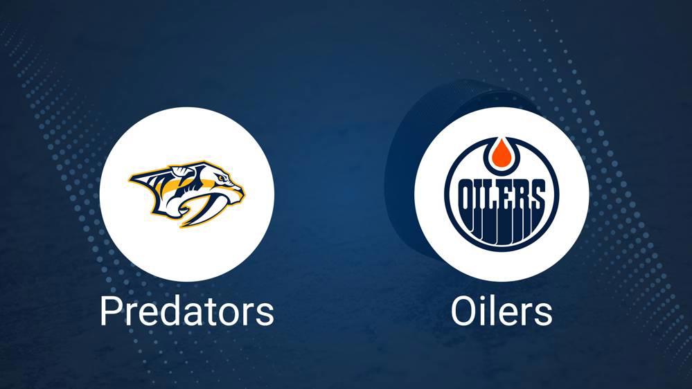 Predators vs. Oilers Injury Report Today - October 31