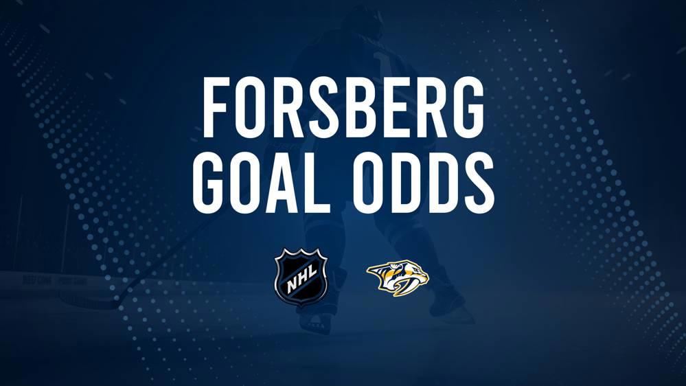 Will Filip Forsberg Score a Goal Against the Red Wings on October 19?