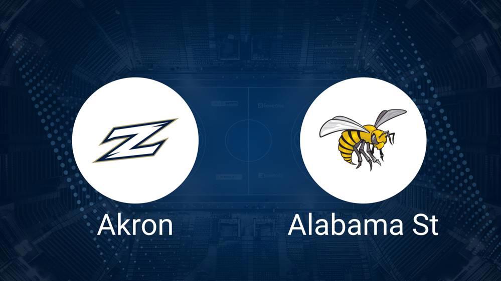 Akron vs. Alabama State Basketball Tickets - Sunday, November 24