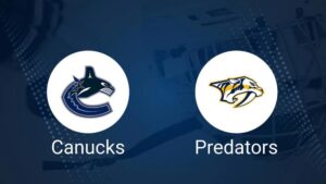 How to Pick the Predators vs. Canucks Game with Odds, Spread, Betting Line and Stats – November 17