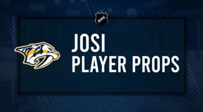 Roman Josi Player Prop Bets for the Predators vs. Lightning Game - November 29