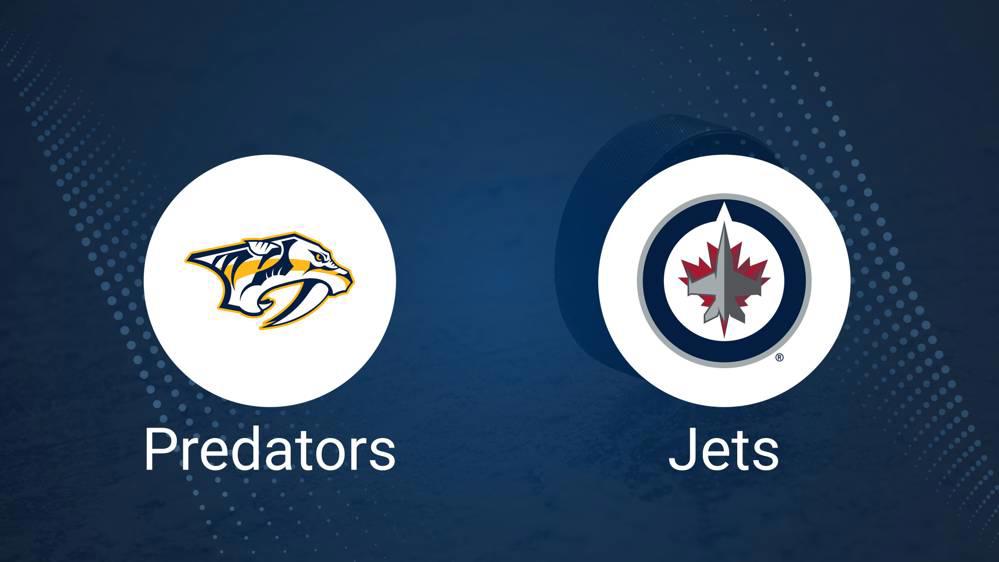 Where to Watch Nashville Predators vs. Winnipeg Jets on TV or Streaming Live - November 23