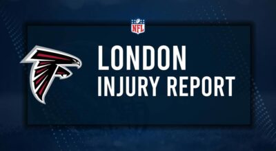 Will Drake London Play in Week 10? NFL Injury Status, News & Updates