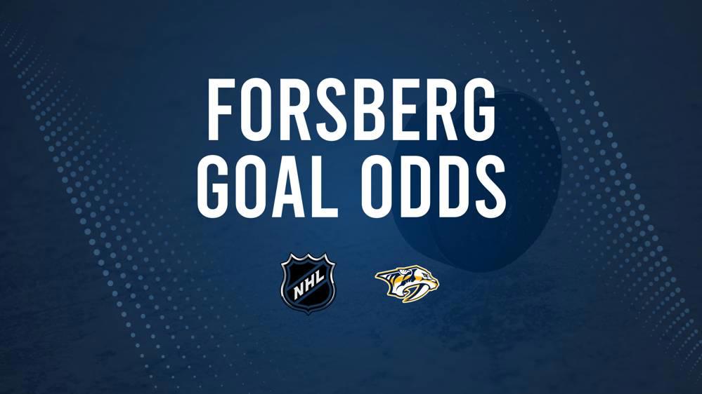 Will Filip Forsberg Score a Goal Against the Panthers on November 7?