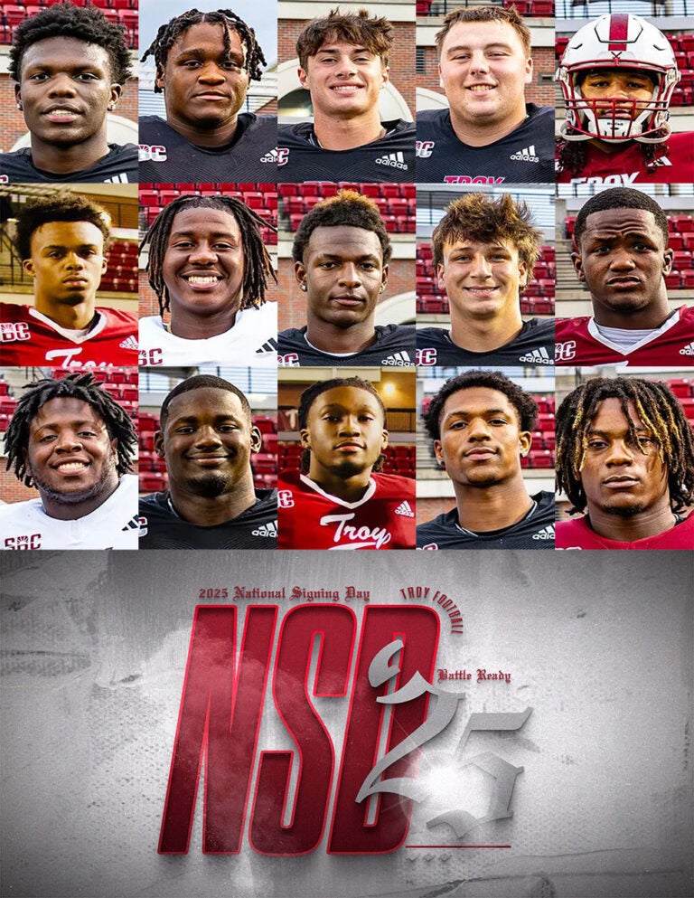 Troy Football signs 15 on National Signing Day The Troy Messenger