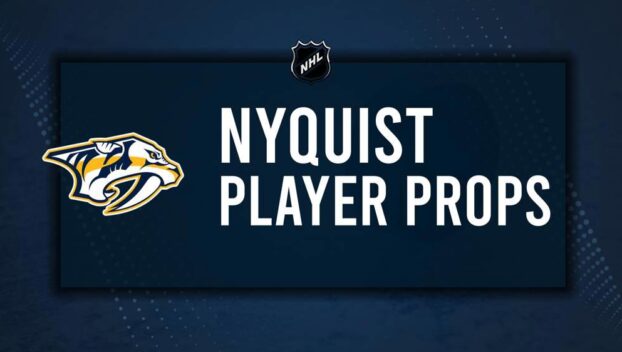 Gustav Nyquist Player Prop Bets for the Predators vs. Wild Game - December 31