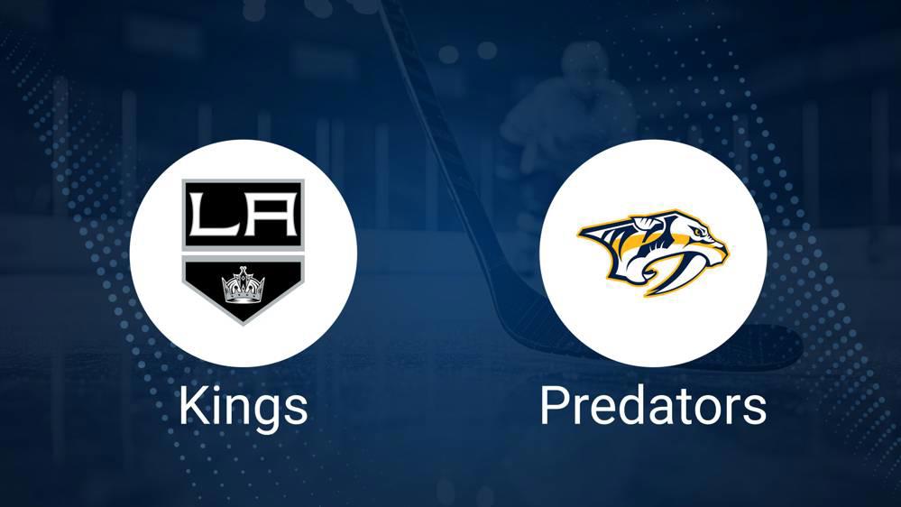 Where to Watch Los Angeles Kings vs. Nashville Predators on TV or Streaming Live - December 21