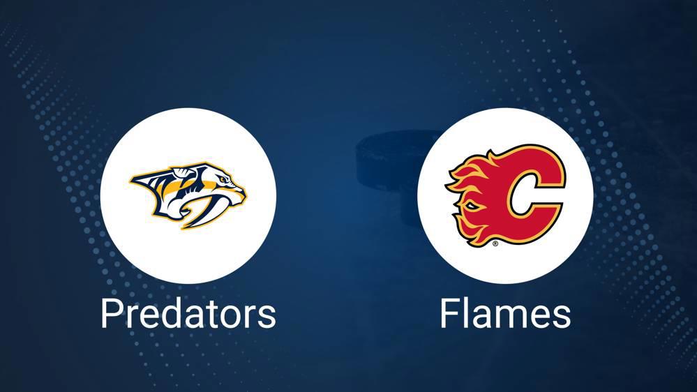 Where to Watch Nashville Predators vs. Calgary Flames on TV or Streaming Live - December 10