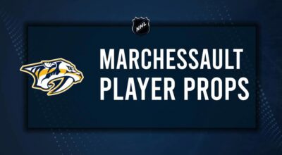 Jonathan Marchessault Player Prop Bets for the Predators vs. Capitals Game - January 11