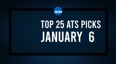 Top 25 College Hoops Picks Against the Spread - Monday, January 6